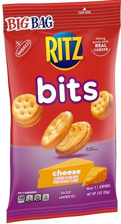 NAB BIG BAG RITZ BITS CHEESE Convenience and Grocery Snacks Wholesale Distributor in Montreal Quebec
