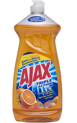AJAX DISH 28OZ ORANGE Cleaning Supplies Wholesale Distributor in Montreal Quebec