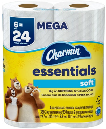 CHARMIN BATH TISSUE ESSENTIALS Wholesale Distributor in Montreal Quebec