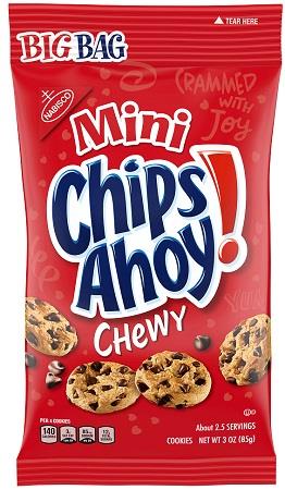 NAB BIG BAG CHEWY CHIPS AHOY MINI Convenience and Grocery Snacks Wholesale Distributor in Montreal Quebec