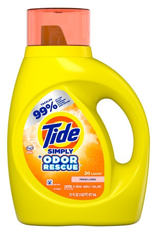 TIDE SIMPLY LIQ. 31OZ FRESH LINEN Fabric Care Convenience and Grocery Wholesale Distributor in Montreal Quebec