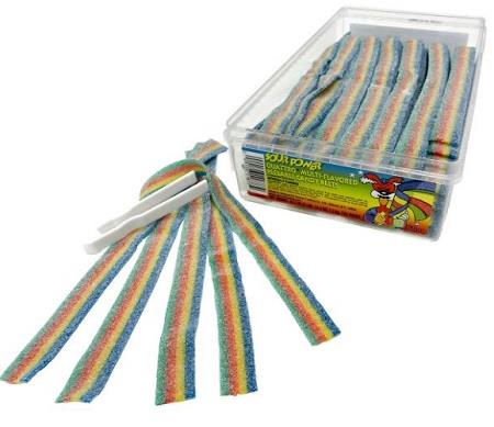 SOUR POWER BELTS TUB QUATTRO Candy Convenience and Grocery Wholesale Distributor in Montreal Quebec