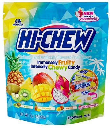 HI-CHEW POUCH TROPICAL MIX Candy Convenience and Grocery Wholesale Distributor in Montreal Quebec
