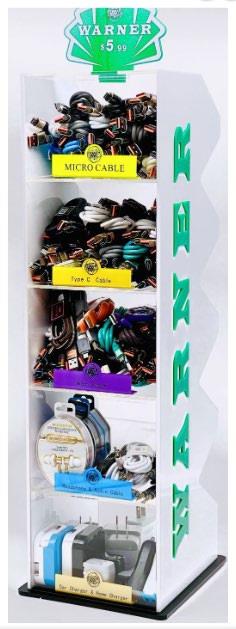 WARNER ASST. DISPLAY GLOBAL (LOOSE) Cellphone Accessories Convenience and Grocery Wholesale Distributor in Montreal Quebec