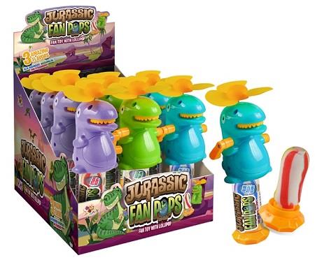 JURASSIC FAN POPS Novelty Candy Convenience and Grocery Wholesale Distributor in Montreal Quebec