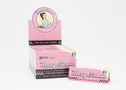 BLAZY SUSAN PINK PAPERS 1 1/4 Smoker Accessories Wholesale Distributor in Montreal Quebec