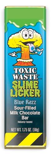 TOXIC WASTE SLIME LICKER CHOC.BLUE RAZZ Chocolate Convenience and Grocery Wholesale Distributor in Montreal Quebec