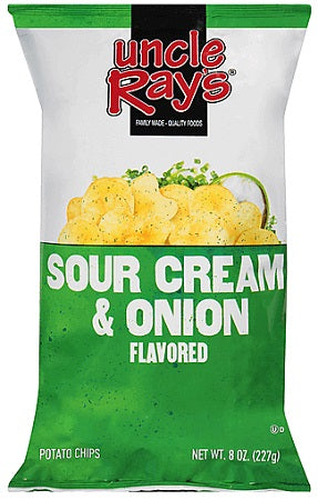 UNCLE RAY'S 8OZ SOUR CREAM & ONION Convenience and Grocery Snacks Wholesale Distributor in Montreal Quebec