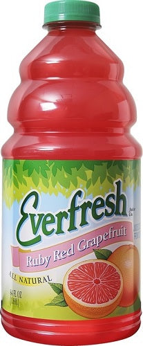 EVERFRESH RUBY RED GRAPEFRUIT Beverage Soda and Juice  Wholesale Distributor in Montreal Quebec