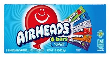 AIRHEADS BOX ASST. 3.3OZ Candy Convenience and Grocery Wholesale Distributor in Montreal Quebec