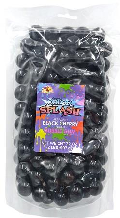 COLOR SPLASH GUMBALLS BLACK Chewing Gum Convenience and Grocery Wholesale Distributor in Montreal Quebec