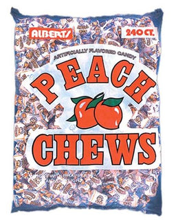 FRUIT CHEWS PEACH Candy Convenience and Grocery Wholesale Distributor in Montreal Quebec