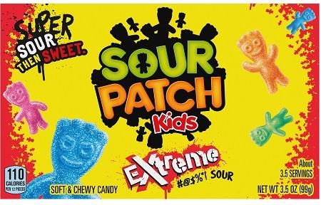 SOUR PATCH KIDS EXTREME BOX 3.5OZ Candy Convenience and Grocery Wholesale Distributor in Montreal Quebec