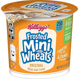 FROSTED MINI WHEATS (CUP) Grocery Breakfast Cereal from Wholesale Distributor in Montreal Quebec