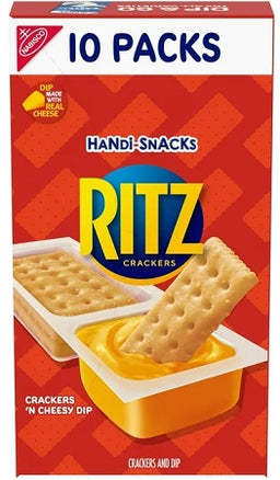 NAB - HANDI-SNACKS RITZ CHEESE Convenience and Grocery Snacks Wholesale Distributor in Montreal Quebec
