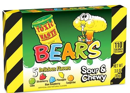 TOXIC WASTE BEARS THEATER BOX Candy Convenience and Grocery Wholesale Distributor in Montreal Quebec