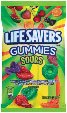 LIFESAVERS GUMMIES 7OZ SOURS Candy Convenience and Grocery Wholesale Distributor in Montreal Quebec