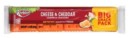 KEEBLER  CHEESE&CHED. CRACKERS Convenience and Grocery Snacks Wholesale Distributor in Montreal Quebec