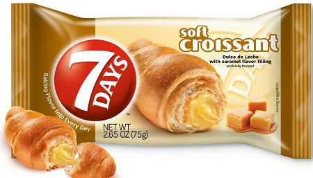 7 DAYS CROISSANTS CARAMEL Convenience and Grocery Snacks Wholesale Distributor in Montreal Quebec