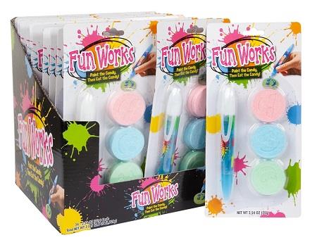 FUN WORKS PAINT THE CANDY Novelty Candy Convenience and Grocery Wholesale Distributor in Montreal Quebec