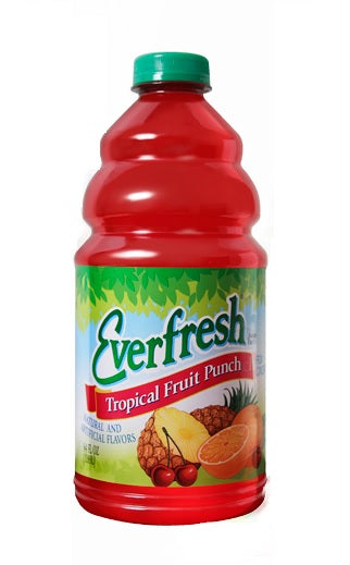 EVERFRESH TROPICAL F.PUNCH Beverage Soda and Juice  Wholesale Distributor in Montreal Quebec