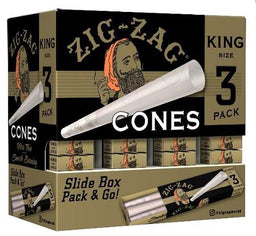 ZIG ZAG (CONES) KING DISPLAY Smoker Accessories Wholesale Distributor in Montreal Quebec