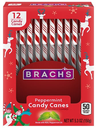 BRACH'S CANDY CANES PEPPERMINT Candy Convenience and Grocery Wholesale Distributor in Montreal Quebec