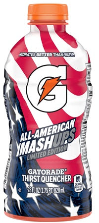 GATORADE 28OZ. ALL AMERICAN MASHUPS 828 ml (Box of 15 Units)