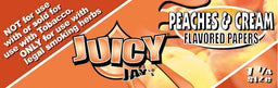 JUICY JAYS 1 1/4 PEACHES & CREAM Smoker Accessories Wholesale Distributor in Montreal Quebec