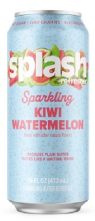SPLASH SPARKLING - KIWI WATERMELON Beverage Soda and Juice  Wholesale Distributor in Montreal Quebec