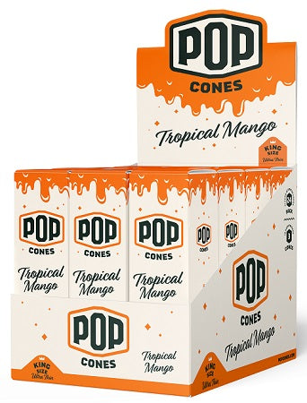 POP CONES ULT.THIN KING TROP.MANGO Smoker Accessories Wholesale Distributor in Montreal Quebec