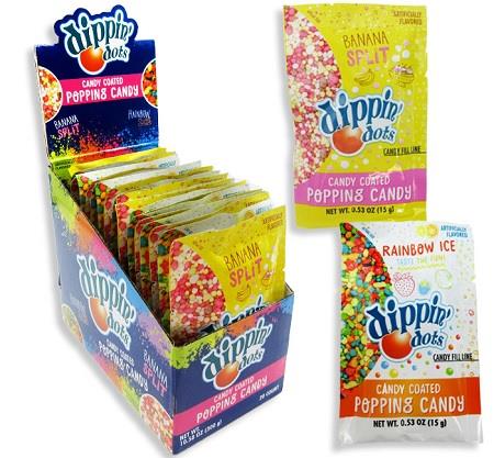 DIPPIN' DOTS COATED POPPING CANDY Novelty Candy Convenience and Grocery Wholesale Distributor in Montreal Quebec