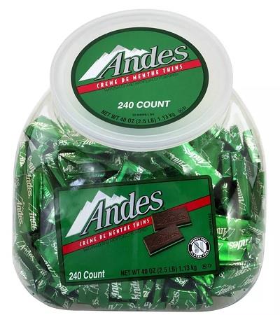 ANDES MINT CHANGEMAKER JAR Chocolate Convenience and Grocery Wholesale Distributor in Montreal Quebec