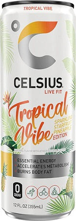 CELSIUS SPARKLING - TROPICAL VIBE Convenience and Grocery Store Supplies Wholesale Distributor in Montreal Quebec