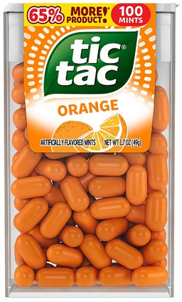 TIC-TAC (100PC.) ORANGE Mints Convenience and Grocery Wholesale Distributor in Montreal Quebec