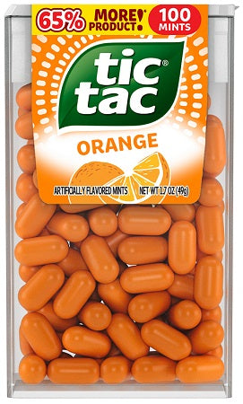 TIC-TAC (100PC.) ORANGE Mints Convenience and Grocery Wholesale Distributor in Montreal Quebec