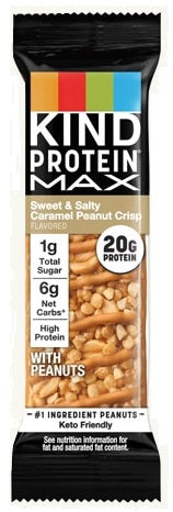 KIND MAX SWT & SLTY CRML P-NUT CRISP. Convenience and Grocery Snacks Wholesale Distributor in Montreal Quebec