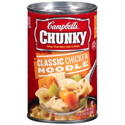 CAMPBELL CHUNKY CHICKEN NOODLE Grocery Products from  Wholesale Distributor  in Montreal Quebec