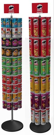 Pringles Spinner display rack, single unit
