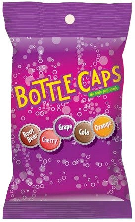 Bottle Caps 2 oz peg bag candy package