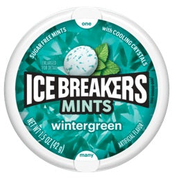 ICE BREAKER*TIN*WINTERGREEN Mints Convenience and Grocery Wholesale Distributor in Montreal Quebec