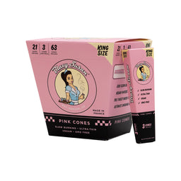 BLAZY SUSAN PINK CONES KING SIZE Smoker Accessories Wholesale Distributor in Montreal Quebec