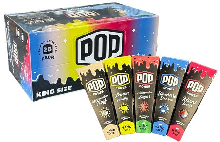 POP CONES VARIETY KING SIZE-UNBLEACHED Smoker Accessories Wholesale Distributor in Montreal Quebec