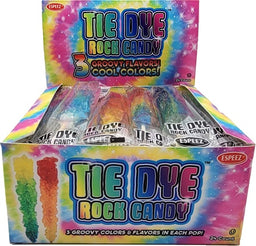 TIE DYE ROCK CANDY 24CT DISPLAY Novelty Candy Convenience and Grocery Wholesale Distributor in Montreal Quebec