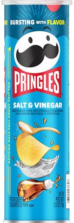 PRINGLES LG. SALT & VINEGAR Convenience and Grocery Snacks Wholesale Distributor in Montreal Quebec