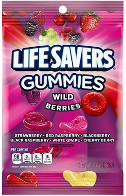 LIFESAVERS GUMMIES 7OZ WILD BERRIES Candy Convenience and Grocery Wholesale Distributor in Montreal Quebec