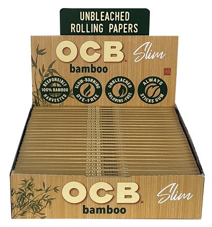OCB PAPER BAMBOO SLIM Smoker Accessories Wholesale Distributor in Montreal Quebec