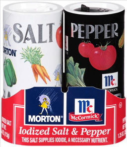MORTON SALT & PEPPER SHAKERS Grocery Store Wholesale Distributor in Montreal Quebec