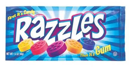 RAZZLES CANDY/GUM Candy Convenience and Grocery Wholesale Distributor in Montreal Quebec