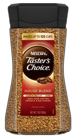 TASTER'S CHOICE HOUSE BLEND INSTANT COFFEE Beverage Soda and Juice  Wholesale Distributor in Montreal Quebec